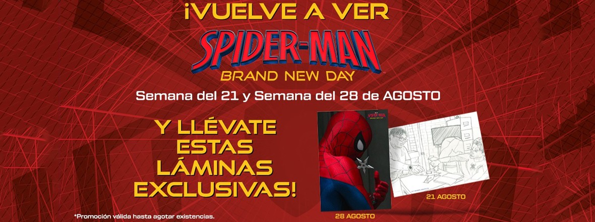 SPIDER-MAN LAMINAS