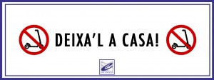 DEJA EL PATINETE EN CASA
